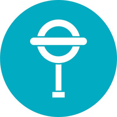 Modern otomatik simgenin vektör illüstrasyonu