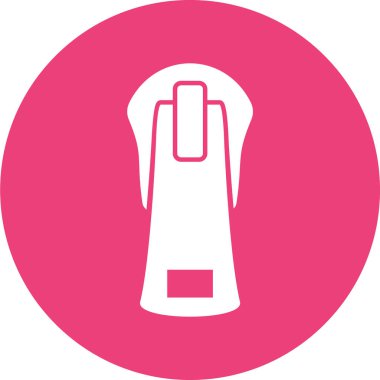 Modern simgenin vektör illüstrasyonu