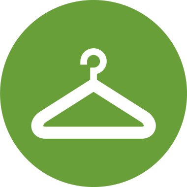 askı simgesi vektör illüstrasyonu