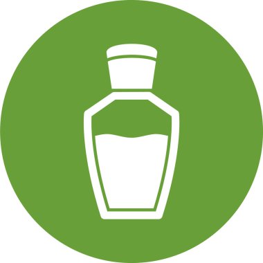 Şişenin modern simgesinin vektör illüstrasyonu