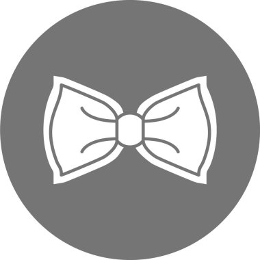 Papyon ikonu. Web için basit bir hediye vektör sembolü çizimi