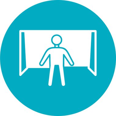 Modern simgenin vektör illüstrasyonu