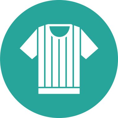 Tişört ikonu. vektör illüstrasyonu