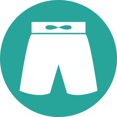 pantolon simgesi vektör illüstrasyonu