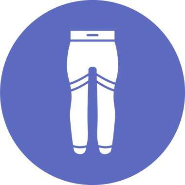 Kadınların mavi ve beyaz ikonlarının vektör illüstrasyonu