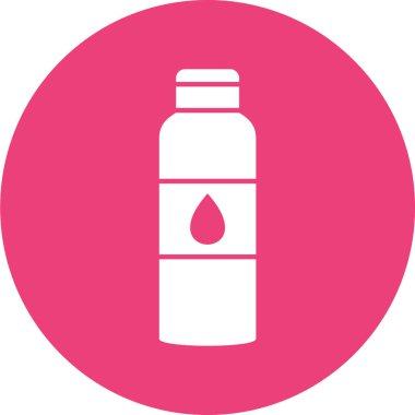 su şişesi simge vektör çizim