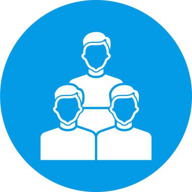 iş insanları simgesi vektör illüstrasyonu