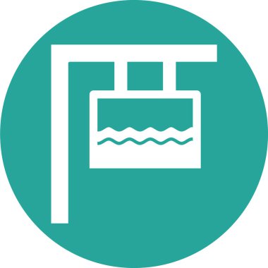 Projeniz için yüzme havuzu simgesi