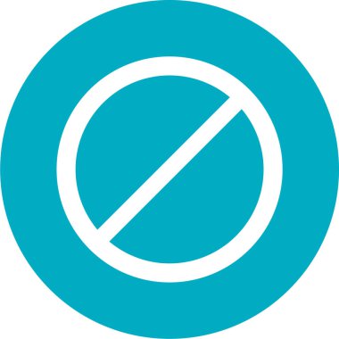 Park yeri simgesi yok. vektör illüstrasyonu