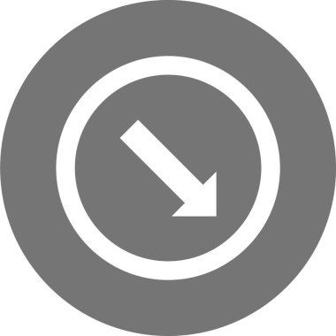 ok simgesinin vektör illüstrasyonu