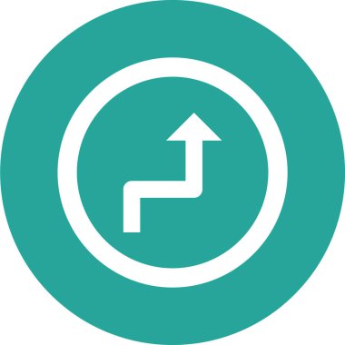 ok simgesinin vektör illüstrasyonu