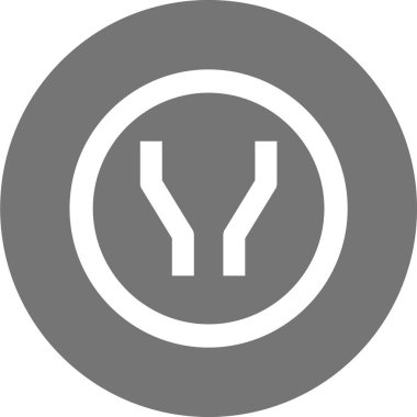 Trafik işaretinin vektör illüstrasyonu 