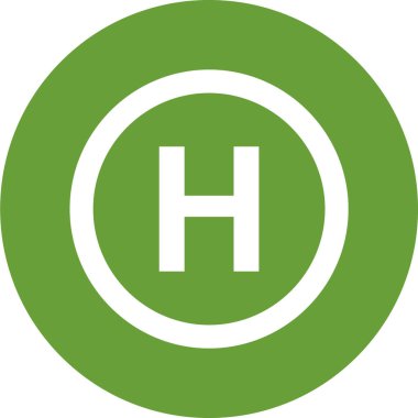 Yol işareti modern simgesinin vektör illüstrasyonu