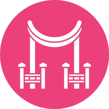 Modern simgenin vektör illüstrasyonu