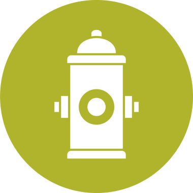 vector illustration of water hydrant icon
