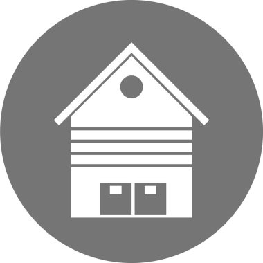 ev simgesi vektör illüstrasyonu