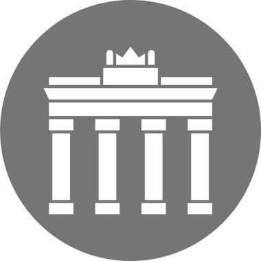 Modern yapı simgesinin vektör illüstrasyonu