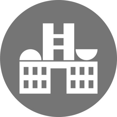 Simge vektör illüstrasyonu. Grafik ve web tasarımı için izole edilmiş basit pictogram.