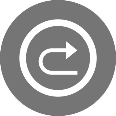 ok simgesinin vektör illüstrasyonu