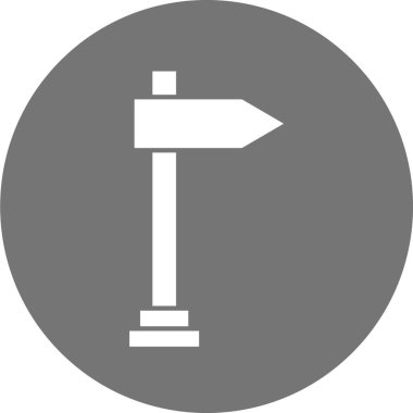 İşaret çubuğu simgesinin vektör illüstrasyonu