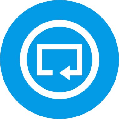 ui navigasyon simgesinin vektör çizimi