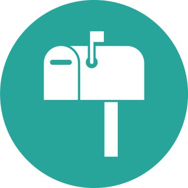 Posta simgesinin vektör illüstrasyonu