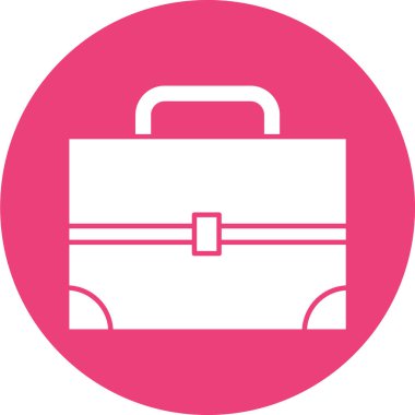 evrak çantası simgesi, vektör illüstrasyonu