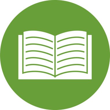 kitap simgesi vektör illüstrasyonu