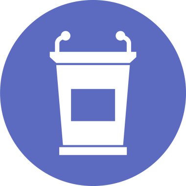 tribün simge vektör çizim