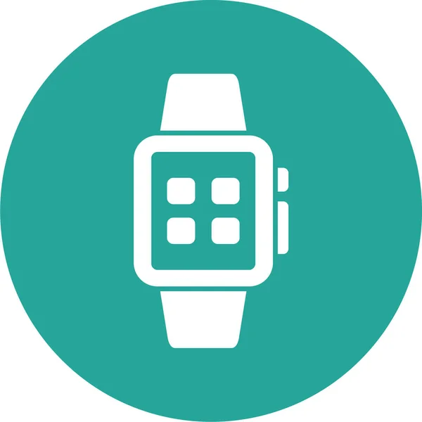 Smartwatch Icon Vektor Illustration — Stockvektor