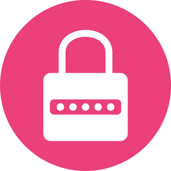 lock icon vector illustration