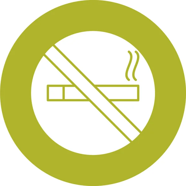 Smoking Icon Sign Vector Illustration — ストックベクタ