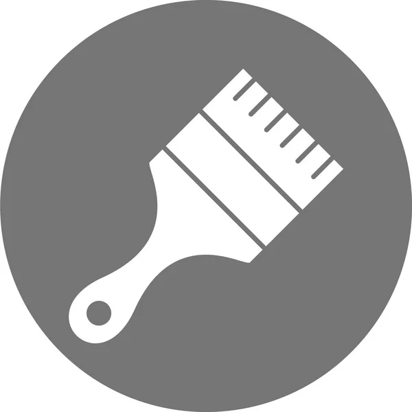 Paint Brush Icon Simple Illustration Paintbrush Vector — Wektor stockowy