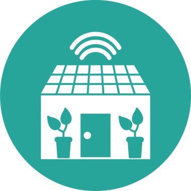 Bir eko simgesinin vektör illüstrasyonu