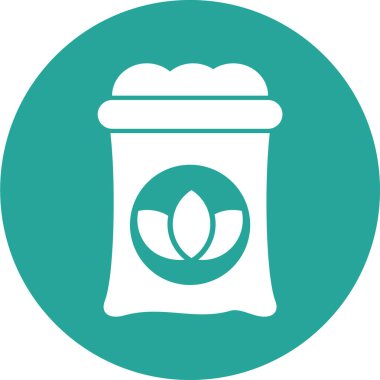 Bahçe simgesinin vektör illüstrasyonu