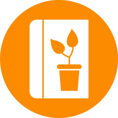 Bahçe simgesinin vektör illüstrasyonu