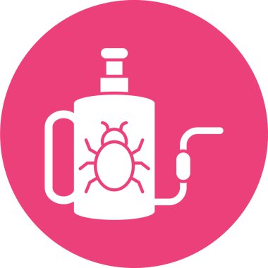 Bahçe simgesinin vektör illüstrasyonu