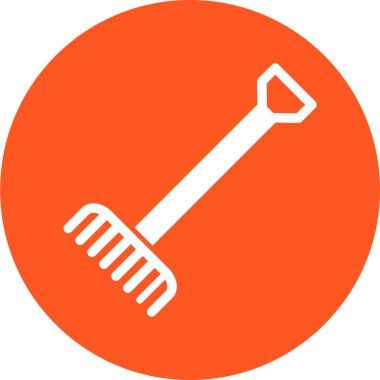 Bahçe simgesinin vektör illüstrasyonu