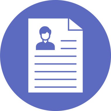 Elinde pano olan bir adamın vektör çizimi