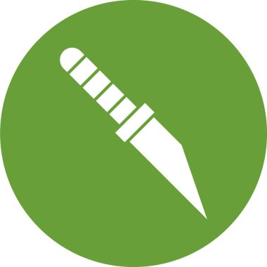 Bıçak simgesi, vektör illüstrasyonu 