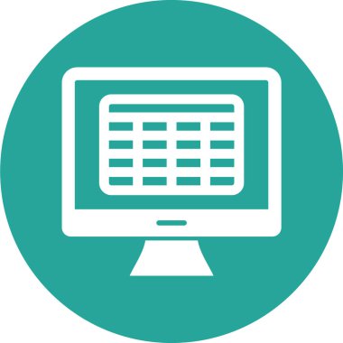 seo modern simgesinin vektör illüstrasyonu