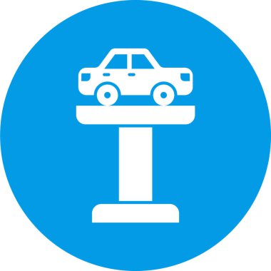 Araba ikonu. Web için basit taksi vektör simgeleri çizimi