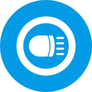 Modern simge ögesinin vektör illüstrasyonu