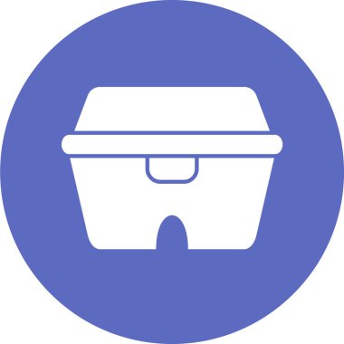 Dava simgesinin vektör illüstrasyonu