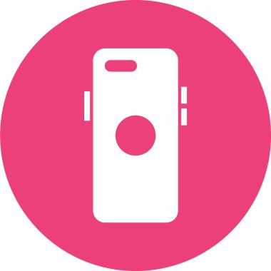 Modern akıllı telefonun vektör çizimi