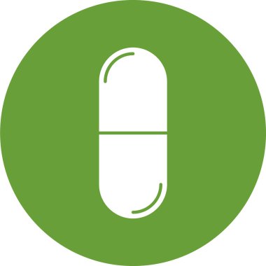 Hap simgesinin vektör illüstrasyonu