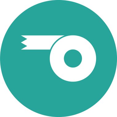 Teyp simgesinin vektör illüstrasyonu