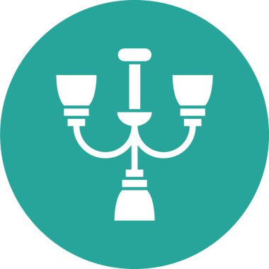 Mum simgesinin vektör illüstrasyonu