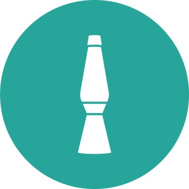 Lav lambası simgesinin vektör illüstrasyonu