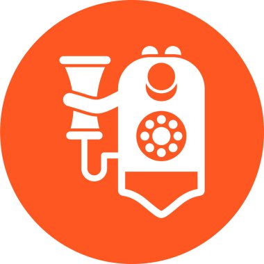Vintage telefonun resim simgesi